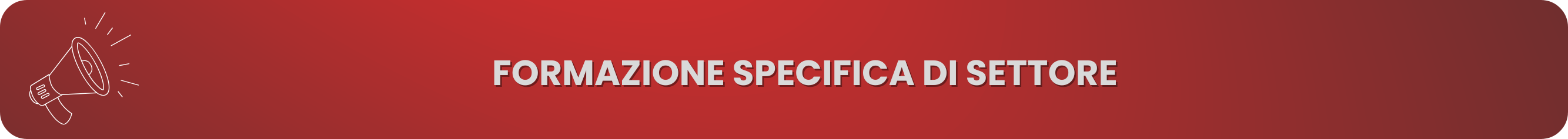 Formazione specifica di settore